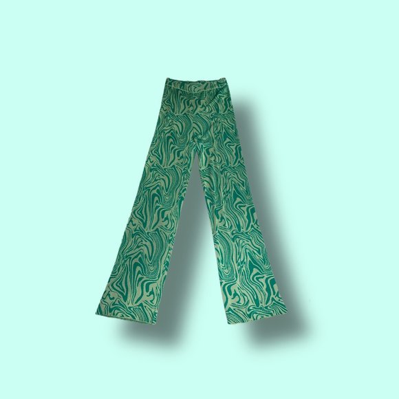Iconic Viral Paloma Wool Claudia Pants in Green - Picture 1 of 1